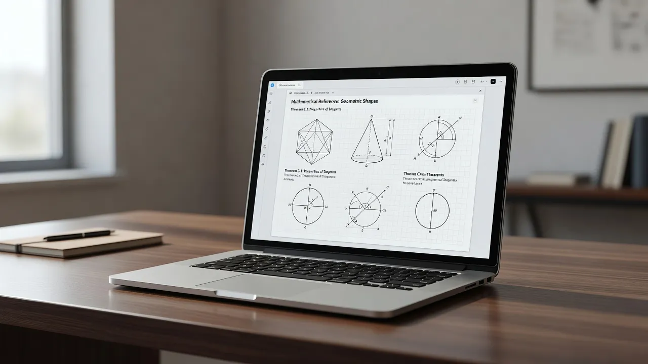 Official SAT Math Formula Sheet reference interface displayed on a digital testing laptop screen.